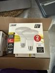(8-pk) Feit Electric 9.5 Watt E26 Br30 Soft White Led Dimmable Light Bulb. Fixed Price $19.99.