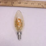 (2-pk) Philips Decorative Chandelier Antique Filament Led Light Bulb. Fixed Price $8.99.