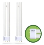 Dameiol 2pack Pl18-b-ffp 18w Replacement Bulbs For Ottlite T18330 T186c0 T40112. Fixed Price $36.99.