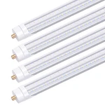 Trlife 65w 8ft Led Bulbs 6000k, T8 V Shape Tube Light Fa8 Bulb. Fixed Price $112.36.