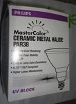 Philips Mastercolor 70w Par38 Metal Halide Cdm/70/sp/3k Spot Bulb Uv Block As Is. Fixed Price $22.95.