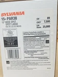 Pack Of 5 Sylvania 78498 Ultra Led Par 38 15 Watt Degree Wide Spot. Fixed Price $175.99.