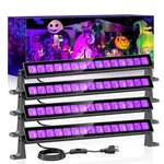 Meloght 45w Led Black Light Bar,black Lights For Glow Party,waterproof Blackligh. Fixed Price $76.99.