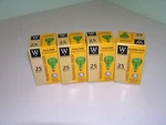 4 Westpointe Transparent Green A19 Indoor / Outdoor Party Bulbs 25 Watt. Fixed Price $17.99.