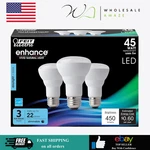 Feit Electric R20 Led Light Bulb, 45w Equivalent, Dimmable,5000k Daylight,90 Cri. Fixed Price $15.99.
