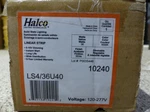 Halco 10240 Ls4/36u40 4ft Linear Led Strip Dimmable Light Fixture 36w 4000k. Fixed Price $68.99.