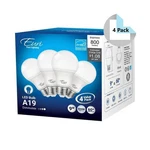 Euri Lighting Ea19-6050e-4 (4 Pack) Dimmable Led Light Bulbs - 5000k, 9w=60w. Fixed Price $13.32.