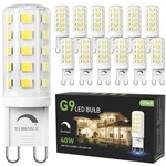 Tjoy 12pk Dimmable G9 Led Bulb 4w (40w Equiv) 4000k Neutral White T4. Fixed Price $53.98.