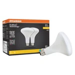 Sylvania Truwave Br40 Led Light Bulb, 85w = 12w, Medium Base, Dimmable, Frost.... Fixed Price $32.80.