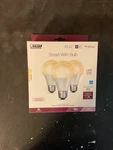 (qty 3) Feit Electric Led Smart Wifi Bulb Daylight 60w Soft White. Fixed Price $14.99.