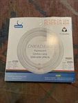 Chkadawa Fc8t9 22w & Fc12t9 32w Daylight Set, Round Fluor. 8&12". Fixed Price $15.00.