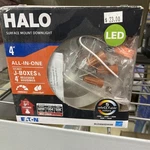 Halo Bld4089swhr Bld4 Series Led Canless Recessed Downlight 10 W. Fixed Price $10.00.