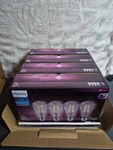 (case Of 16) Philips Vintage 75w Equivalent Daylight St19 Medium Led Light Bulb. Fixed Price $59.95.