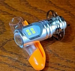 New Ex Led Bulb For Stanley 15696 Single Contact Prefocus Flanged P15s-30 12v Dc. Fixed Price $16.99.