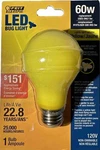 Feit Electric Led Non-dimmable Bug Light Yellow 60w (l). Fixed Price $8.98.