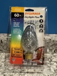 Vintage Sylvania Osram Crystal 60 Watt Light Bulb Daylight Plus New. Fixed Price $27.99.