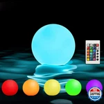 Borelor Floating Pool Lights 6 Pack Usb Rechargeable Waterproof Globe Lamp 16 Co. Fixed Price $51.31.