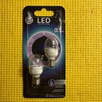 Ge C7 Led Night Light Bulbs 2-pack 13887 Clear Candelabra Base E12 New Free Ship. Fixed Price $10.00.