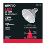Satco S29416 - 12.5 Watt Par30sn Led Light Bulbs 3000k 120 Volts (6 Pack). Fixed Price $47.70.