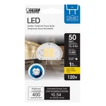 Feit Electric Bp50g8830suled Warm White 120v 3000k 400 Lm. G8 Led Bulb 4.5w. Fixed Price $11.87.
