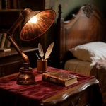 Pipre Steampunk Table Lamp, Industrial Water Pipe Lamp Retro Iron Piping Desk La. Fixed Price $44.54.