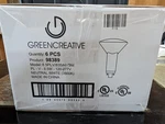 Green Creative Bulbs, 6 Pcs, Neutral White, 98389, 8.5w, 120-277v. Fixed Price $50.00.