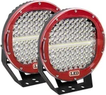 Auxtings 2 Pieces 9 Inch 294w Led Pods Light Bar Red In 294 R-spot. Fixed Price $171.62.
