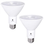 2 Pack Par30 Outdoor Led Flood Light Bulb 12w 100 Watt Equivalent 900 Lumens Dim. Fixed Price $24.98.