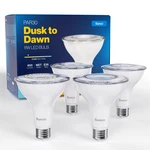 Sunco 4 Pack Par30 Dusk To Dawn Light Bulbs, 850 Lumens, 11w, 2700k Soft Whit.... Fixed Price $47.19.
