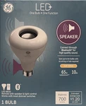 General Electric Br30 Speaker Led + Light Bulb Soft White. Fixed Price $20.68.