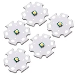 Ledguhon 5pcs 3w White 3535 Smd High Power Led Chip With Aluminum Plate 20mm .... Fixed Price $18.65.