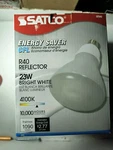 Satco S7242 23w R40 Cfl 4100k Indoor Reflector Floodlight Bulb 100 Watt Equivale. Fixed Price $13.99.