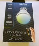 Tiktok Vibe 4 Mode 15 Color Changing Led Rgb + White E26/e27 Light Bulb & Remote. Fixed Price $12.99.