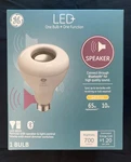 Ge Led+ Br30 Indoor Spotlight Bulb + Bluetooth Speaker (white) Brand New. Fixed Price $36.99.