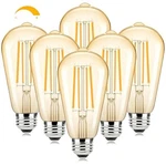 Brightever Dimmable Amber Light Bulbs 60 Watt Equivalent 2200k Warm. Fixed Price $27.13.