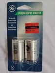 Ge Fs-2 Fluorescent Starter 2 Pack Sealed 14w-15 15w-18 . 20w-24 New. Fixed Price $13.99.
