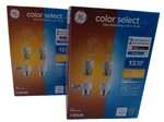 Ge A21 Bulbs Color Select Led Light Bulbs, 100 Watt, Medium Base, 4pk New Lot 2. Fixed Price $29.99.