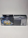 Ge Led Decorative Frosted Finish Bulbs 5.5 Watt 60 W Replacement G16 2pk 4bulbs. Fixed Price $21.59.