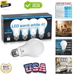 Great Eagle A19 Led Light Bulbs 40 Watt Equivalent - Listed 2700k .... Fixed Price $19.19.