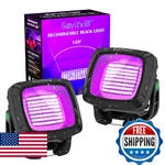 Sayitwill Rechargeable Black Light 2 Pack, 6000amh Battery Powered Blacklight, 3. Fixed Price $55.28.