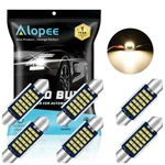 Alopee 6-pack 578 Led Bulb Warm White 1.61" 41mm Festoon 211-2 Non-polar.... Fixed Price $22.29.