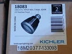 (2) Kichler Led Light Bulb Par 20 Narrow Beam Flood $130 Srp New Box Of 2. Fixed Price $39.95.
