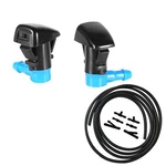 Zhparty Front Windshield Washer Fluid Hose(7ft Long) With 7 Feet, Black. Fixed Price $37.90.