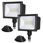 Dewenwils 2pcs Security Outdoor Wall Light Led Floodlight For Yard 6670 Lumen. Fixed Price $65.99.