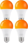 Kinur Led Amber Light Bulbs, A19 9w(60w Equivalent) 1800k E26 Gb090-4p-amber. Fixed Price $18.56.