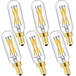 Leools Dimmable T6 Led Bulbs 4w E12 Edison 3000k 500lm 40w Candelabra (6-pack). Fixed Price $36.78.