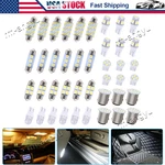 42pcs Car Interior Combo White Led Map Dome Door Trunk License Plate Light Bulbs. Fixed Price $6.90.