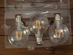 New Simba Lighting Led Edison G25 Globe 40w Equivalent Light Bulbs 120v E26 Base. Fixed Price $7.75.