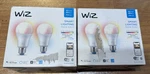 2-pack - Wiz Smart Bulb Colors A19 Led 60w 4 Bulbs Total. Fixed Price $39.99.