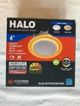 Halo Rlnl4079fsd2w1ewh 4 Led Baffle Downlight W/ Night Light 5000k. Fixed Price $18.95.